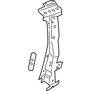 Ford PR3Z-6324300-A B Pillar Assembly