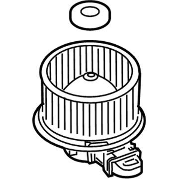 Ford 8G1Z-19805-BB Fan And Motor Assembly