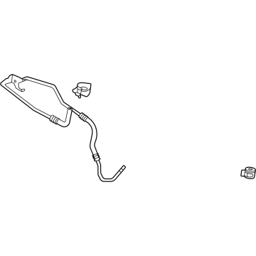 Ford ML3Z-7B028-B Tube - Oil Cooler