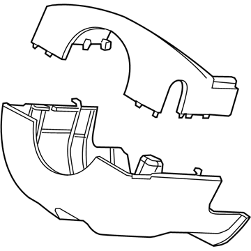 Ford DB5Z-3530-CA Shroud Assembly - Steering Column
