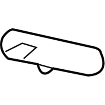 Ford 6U5Z-17700-A Mirror Assembly - Rear View - Inner