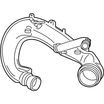 GV6Z-9C623-D Ford Hose - Air Illustration 1 of 1