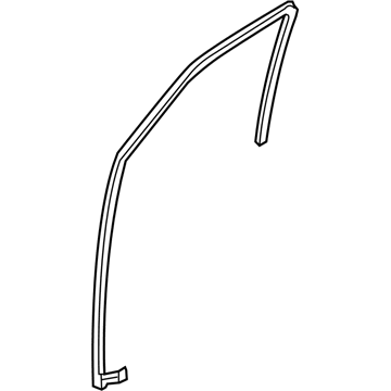 Ford 6C2Z-1521536-AA Run - Door Glass