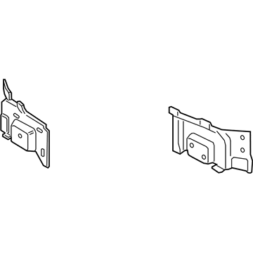 Ford FL3Z-17B985-B Plate - Bumper Mounting