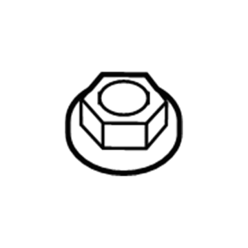 Ford -W714890-S440 Nut And Washer Assembly - Hex.