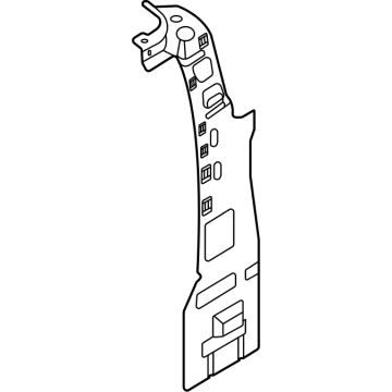 Ford NZ6Z-60282A20-A Bracket Assembly - Rear Seat Back Panel