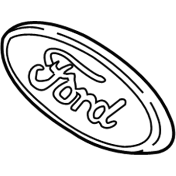 Ford CJ5Z-9942528-G Name Plate