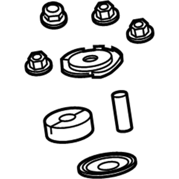 Lincoln 6W1Z-18198-AA Insulator - Shock Absorber