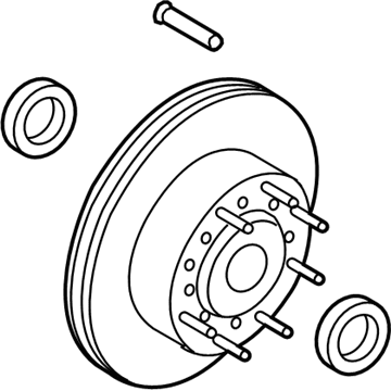 Ford PC3Z-1102-A Hub Assembly - Wheel