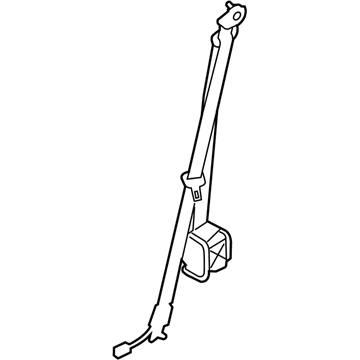 Ford CL3Z-16611B09-AB Pretensioner - Seat Belt Retractor