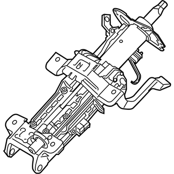 Ford N1MZ-3C529-D Column Assembly - Steering