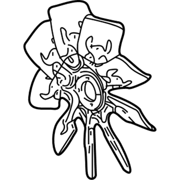 Ford F65Z-8600-AA Fan Assembly
