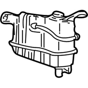 Lincoln 3L3Z-8A080-AB Tank Assembly - Radiator Overflow