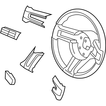 Ford CR3Z-3600-AB Wheel Assembly - Steering