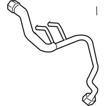 Ford 2L3Z-9D477-EA Tube - EGR Valve To Exhaust Manifold
