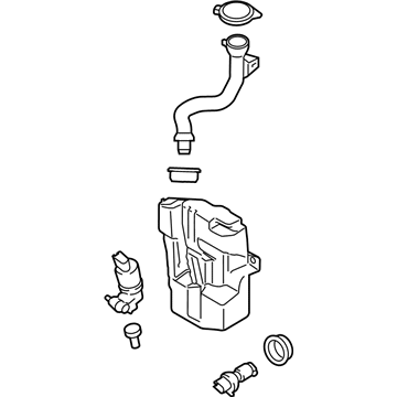 Lincoln EJ7Z-17618-A Reservoir - Windshield Washer