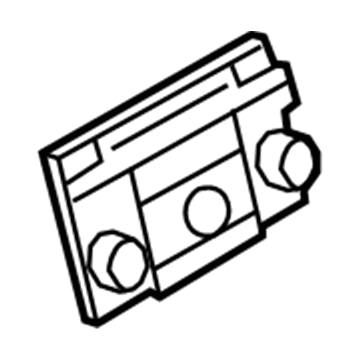 Ford 8L8Z-18842-AB Radio Bezel, Lower 8L8Z-18842-AB Ford Radio Bezel, Lower Illustration 1 of 1