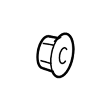 -N620481-S440 Ford Step Bar Assembly Nut Illustration 1 of 1