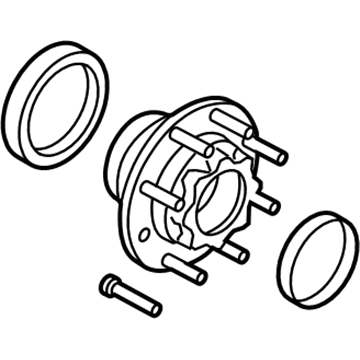 Ford BC3Z-1109-A Hub Assembly - Wheel