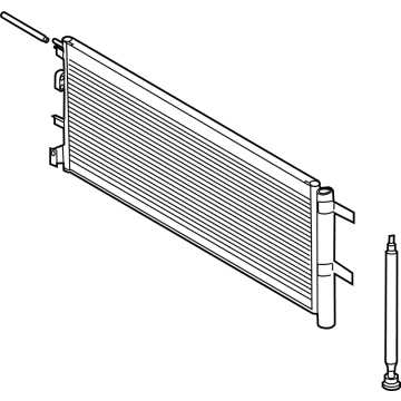Lincoln HG9Z-19712-E Condenser Assembly