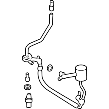 Lincoln Continental A/C Hose - DG9Z-19972-M