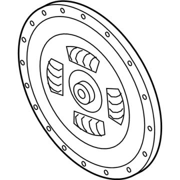 Lincoln NZ6Z-7550-A Disc Assembly - Clutch