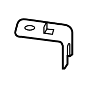 Ford 8A8Z-14A301-B ABS Sensor Bracket 8A8Z-14A301-B Ford ABS Sensor Bracket Illustration 1 of 1