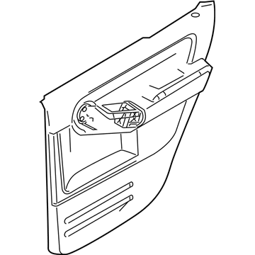Mercury 6L9Z-7827406-AAA Panel Assembly - Door Trim