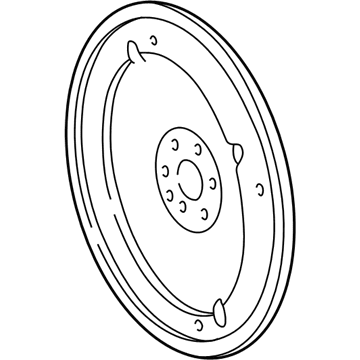 Ford F6TZ-6375-AAA Flywheel Assembly