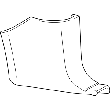 Ford F6ZZ-6302344-AFL Panel - Cowl Side Trim