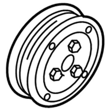 Ford Focus A/C Compressor Clutch - CV6Z-19D786-C