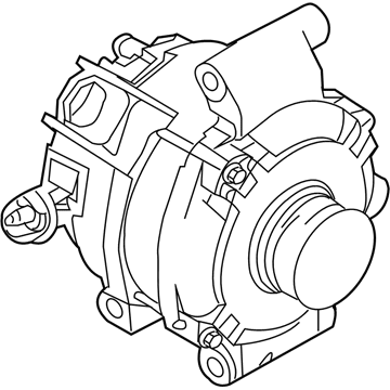 Mercury 8S4Z-10346-A Alternator Assembly