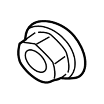 Mercury -W520414-S440 Nut - Adjusting