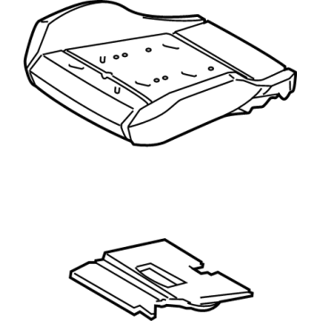 Ford PR3Z-63632A22-B Pad - Seat Cushion