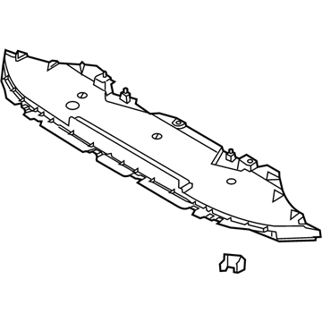 Ford BR3Z-17626-A Deflector - Stone
