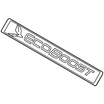 Ford JL3Z-9942528-A Name Plate