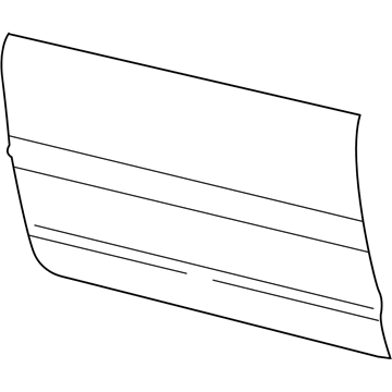 Ford F67Z-7820200-AA Panel Assembly - Door Outer