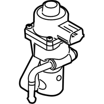 Ford 1S7Z-9D475-A Valve - Exhaust Gas Recirculation