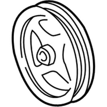 Ford F7ZZ-3A733-AA Pulley - Power Steering