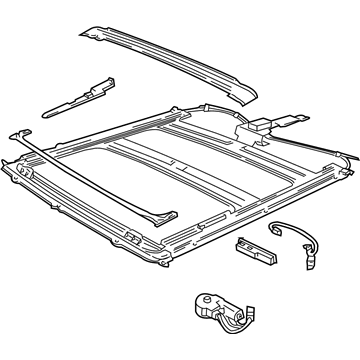 Ford 1L3Z-1851070-A Rail Assembly - Roof