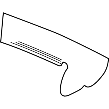 Ford 1R3Z-7654400-AAA Hood Assembly