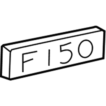 Ford F-250 Emblem - F85Z-16720-EA