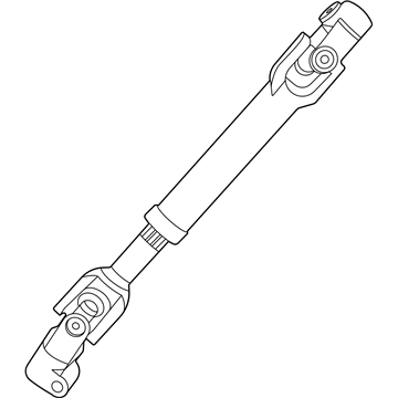 Ford LX6Z-3B676-M Shaft Assembly LX6Z-3B676-M Ford Shaft Assembly Illustration 1 of 1