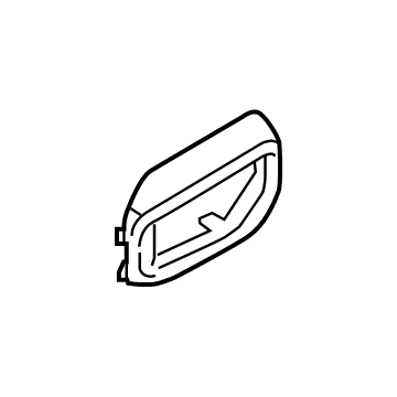 Ford LB5Z-19893-AE Bezel Assembly - Vent Air Louvre