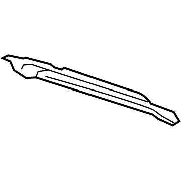 Lincoln JL1Z-7841304-A Rail Assembly - Roof - Rear