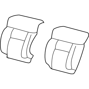 Ford 5L3Z-1864810-A Pad - Seat Back