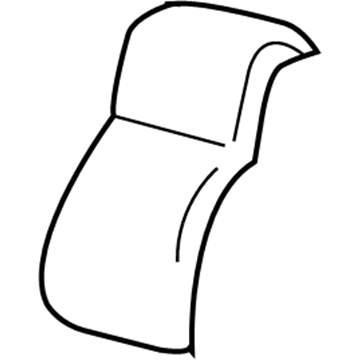 Ford 5L3Z-1565478-AA Pad - Armrest