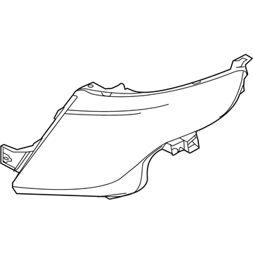 Ford BB5Z-13008-U Headlamp Assembly
