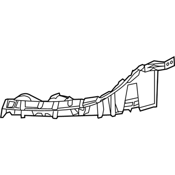 Ford BB5Z-17C972-A Bracket - Bumper Mounting