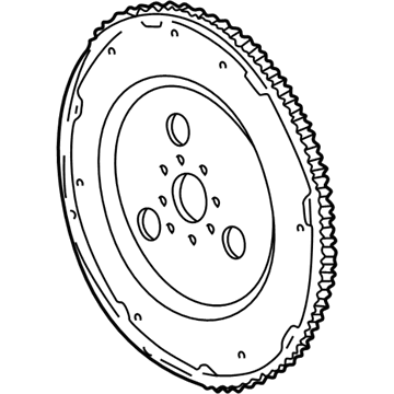 Ford XW4Z-6375-DA Flywheel Assembly